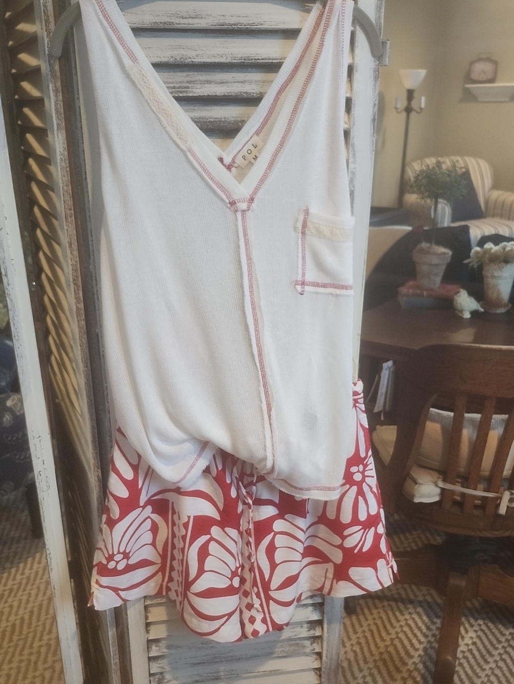 Women's Tank And Shorts Set